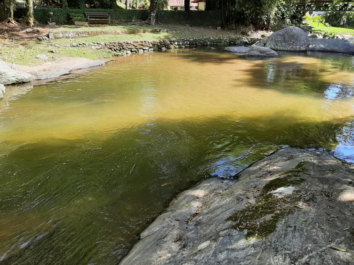 Casa Rosa Lumiar, Cachoeira Particular E Fazendinha Buitenkant foto